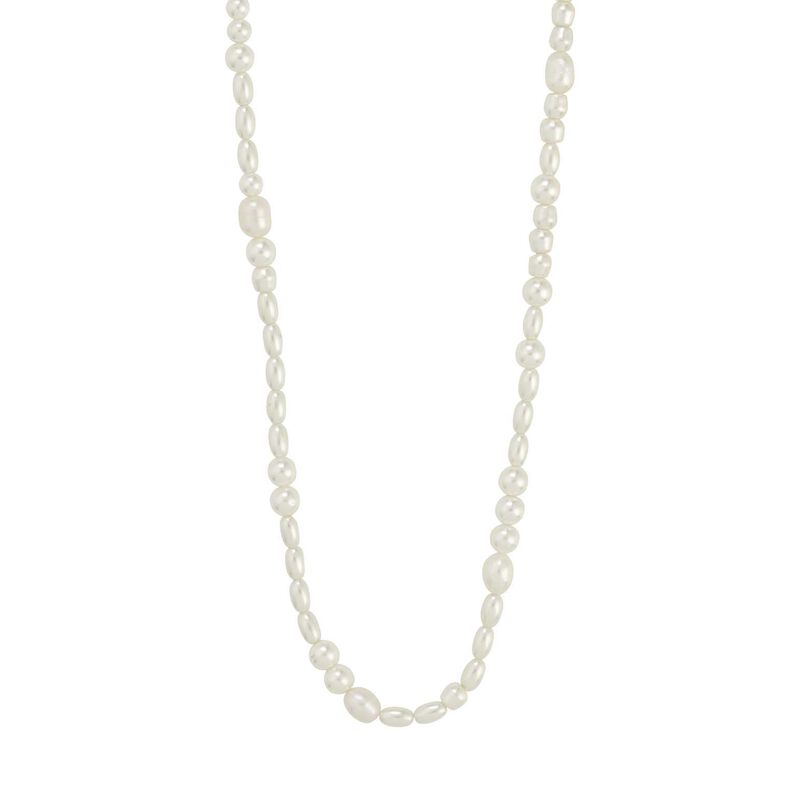 Pilgrim Elliana White Necklace - Gold Plated image number 0